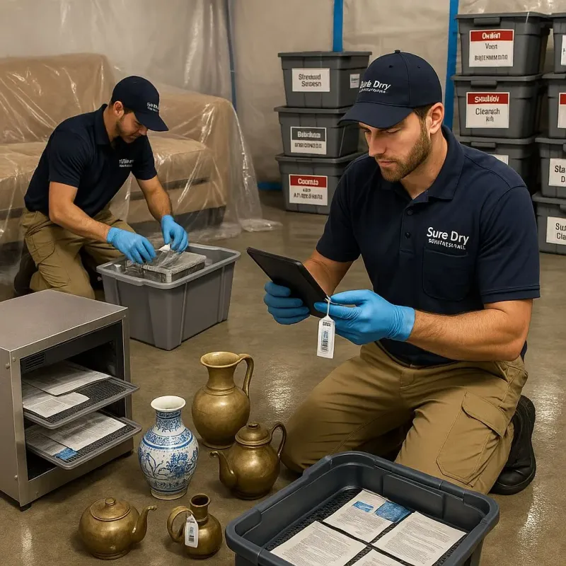 Content Protection and Restoration process in Almont, MI